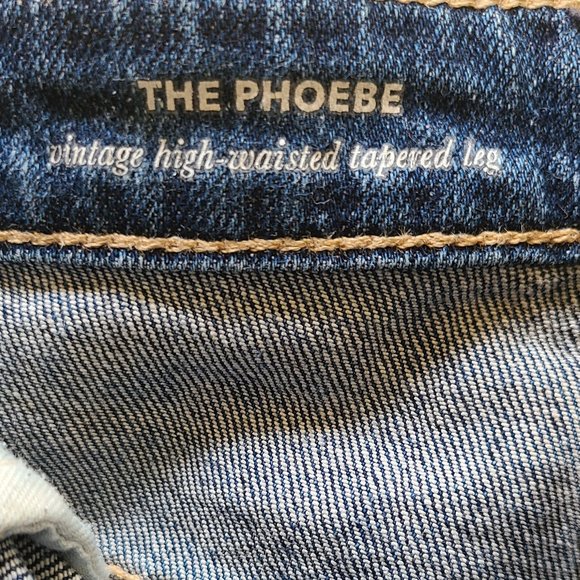 AG-ED Adriano Goldschmied-The Pheobe Vintage High Waist Tapered Jeans - Picture 4 of 9